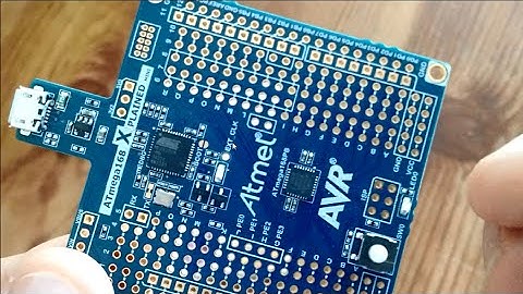 Getting Started with the Atmel Xplained Mini (for Arduino Users)
