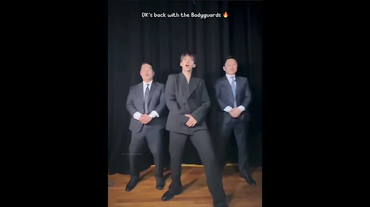 DK's back with his Bodyguards 🔥😂 | #seventeen #svt #shortsfeed #shorts #dokyeom #thundersvt