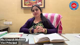 Vice Principal Introduction | Vision & Mission of Our School | Vision for Students’ Success