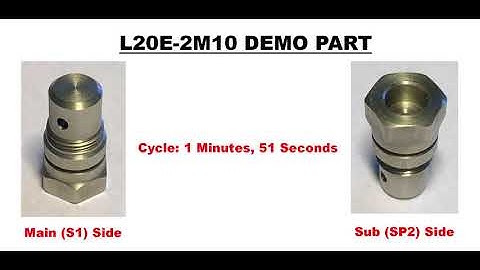 Citizen-CINCOM Swiss L20-X (Virtual IMTS Demo Cutting)