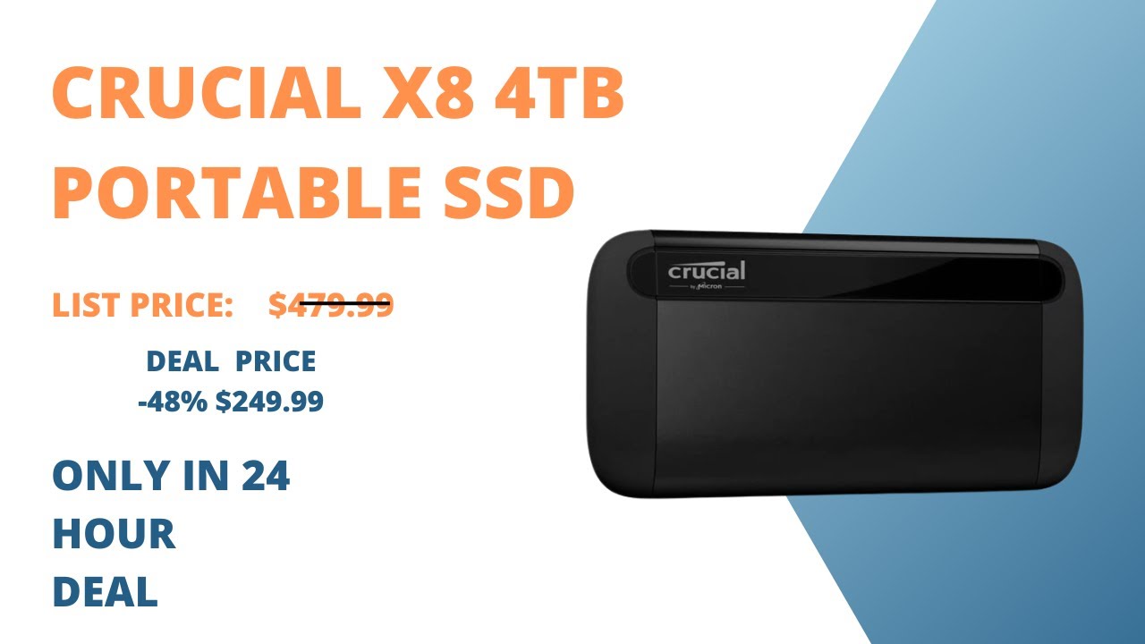 Crucial X8 4tb Portable Ssd