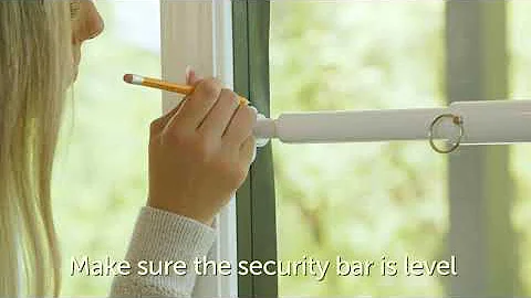How to Install the PetSafe® Sliding Glass Pet Door Security Bar