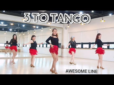 3 To Tango Line Dance Demo