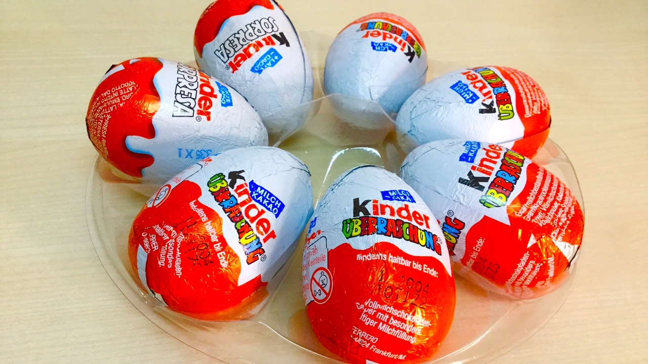 old kinder surprise eggs