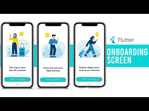 Flutter OnBoarding Screen