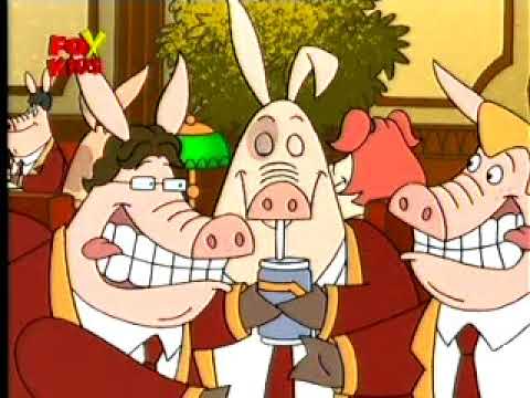 Свин Сити s2e12 Свиньи капиталисты Fox Kids Jetix