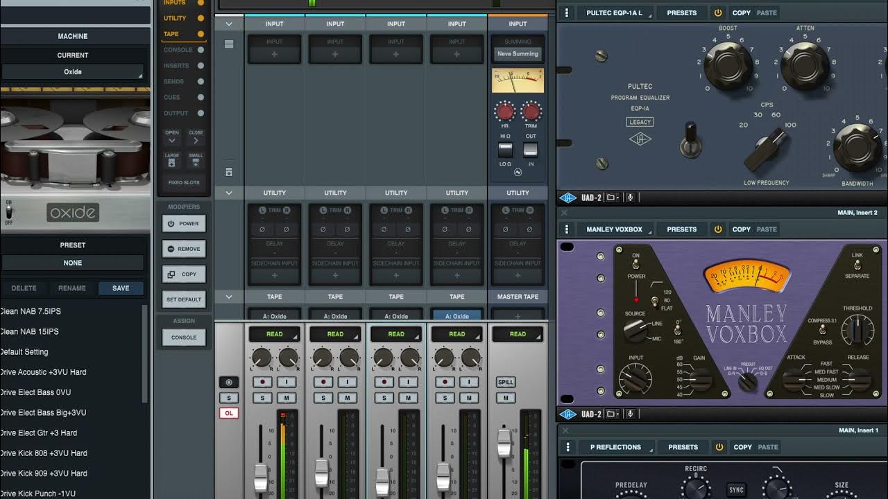 Test "Summing" plugins YouTube