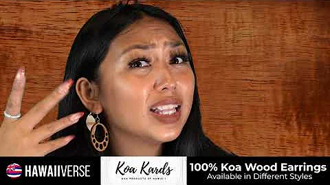 Koa Kards | Local Drops 100% Koa Wood Earrings Review