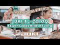 STUDIO VLOG #15 | MY JUKI 2010 TL SEWING MACHINE UNBOXING, REVIEW & TUTORIAL 🪡Why I Love It! 🧵