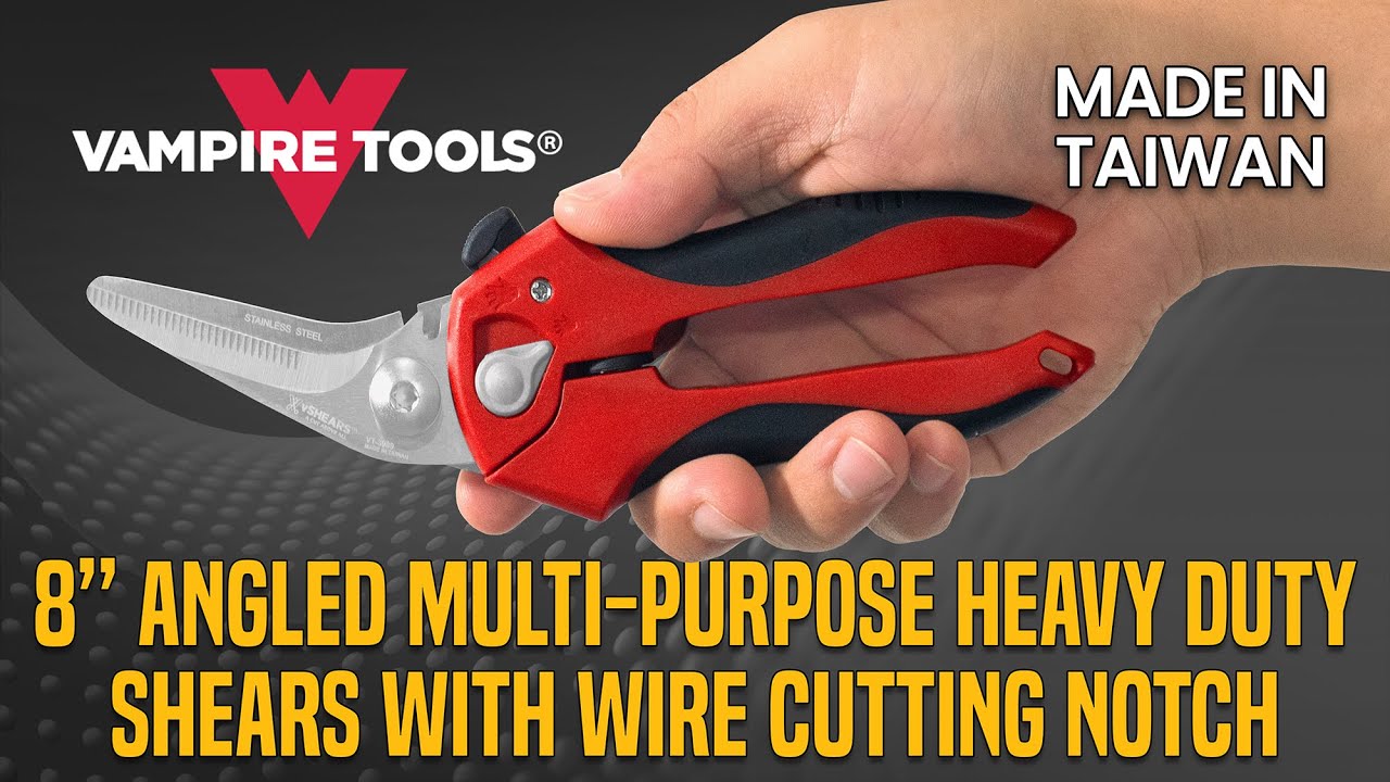Angled Multipurpose Shears 