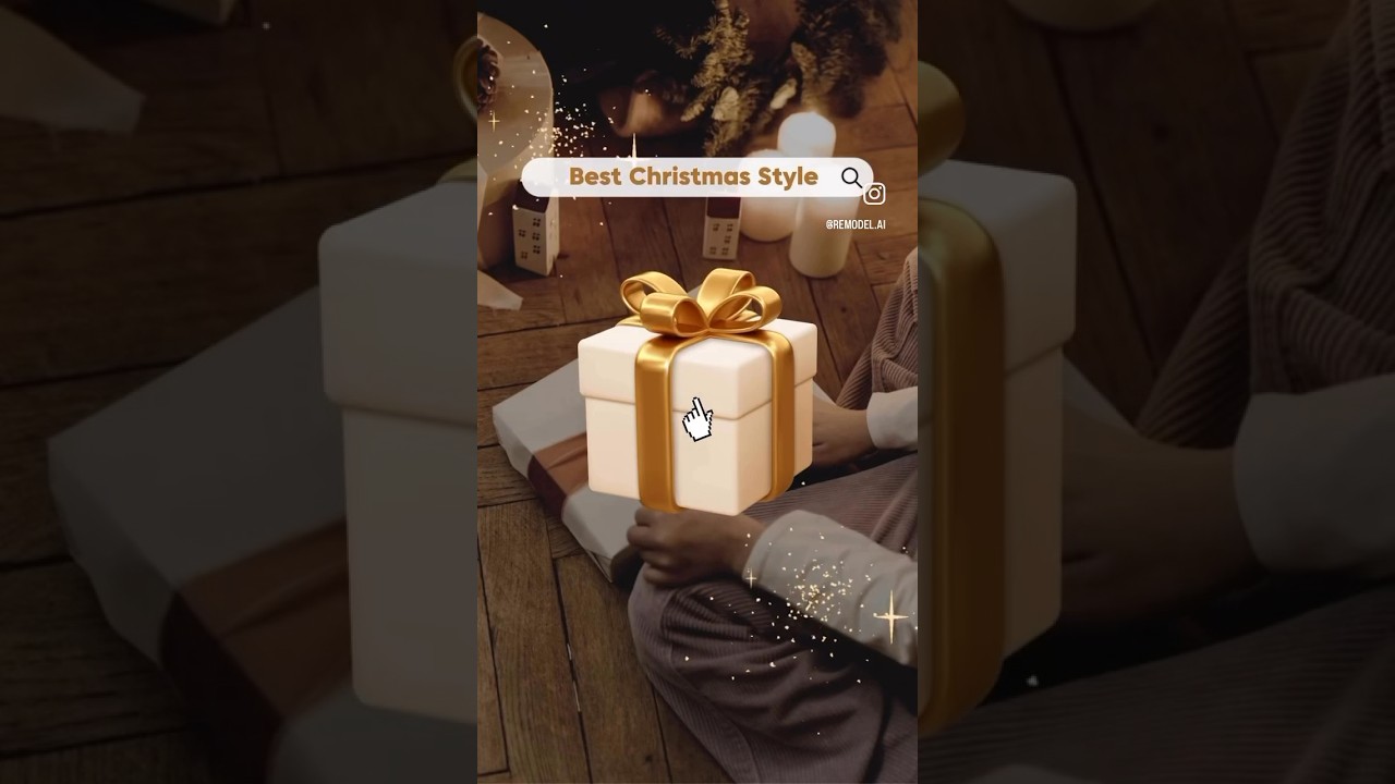 🎄✨ Transform your space into a holiday wonderland with Remodel AI 🌟🎁