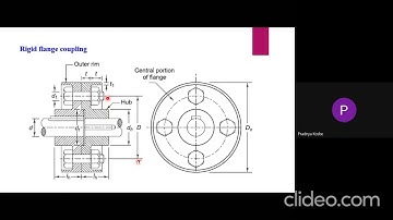 Design of rigid flange coupling