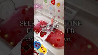 ASMR Self Care Routine 🩷 #asmr #nightlyroutine #bedtimeroutine #bathroutine #momlife #bathroomdecor