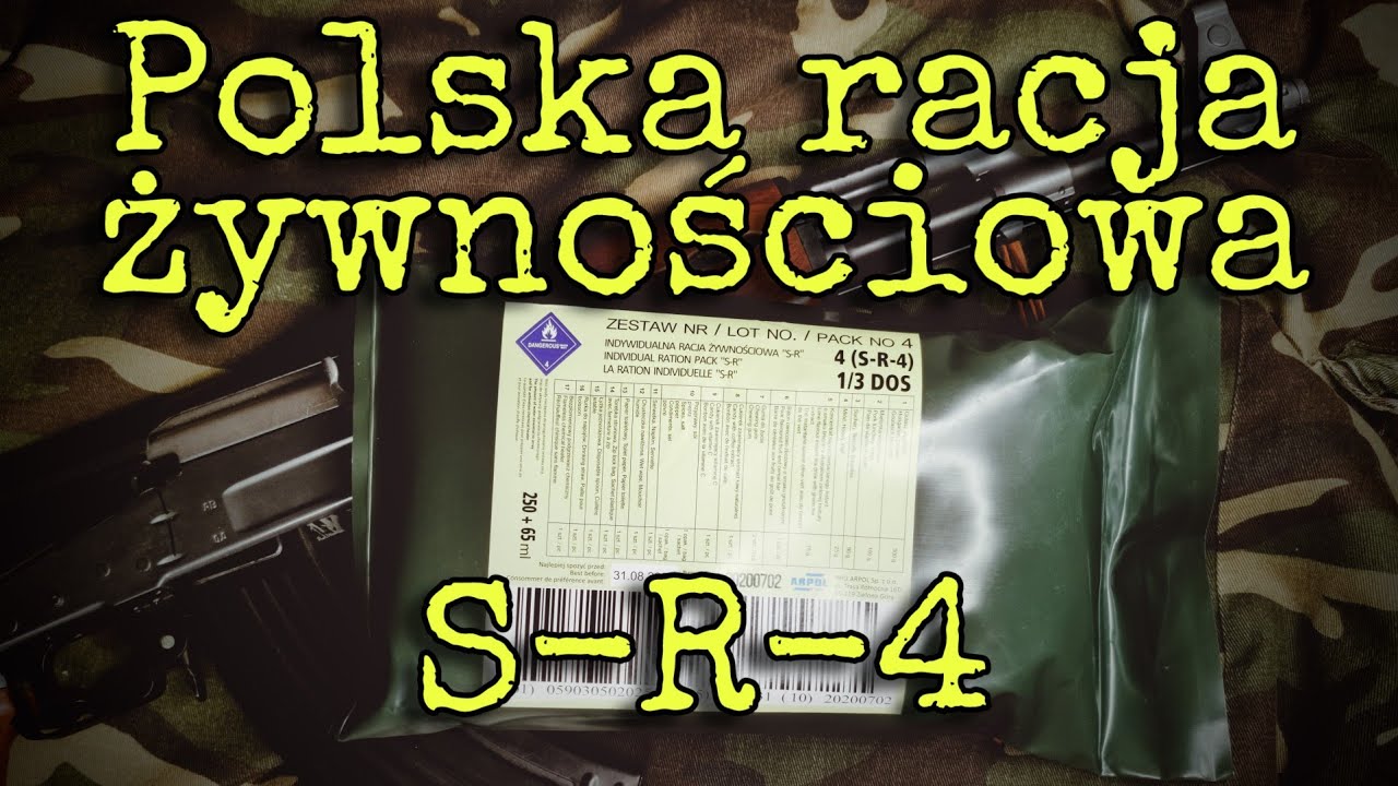 SPRAWDZAM Czy Polska racja żywnościowa S-R-4 jest smaczna