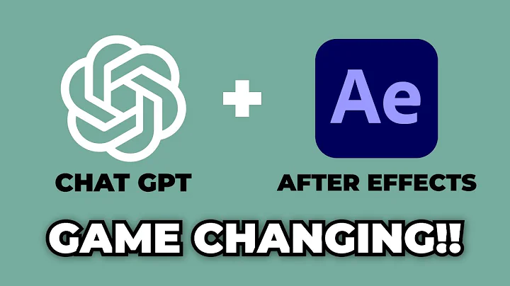 Using ChatGPT AI with After Effects is Game Changing!