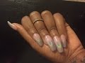 DIY Ombre Holographic Chrome Nails