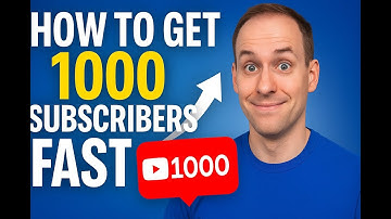 “How To Get 1000 YouTube Subscribers FAST in 2025 🚀