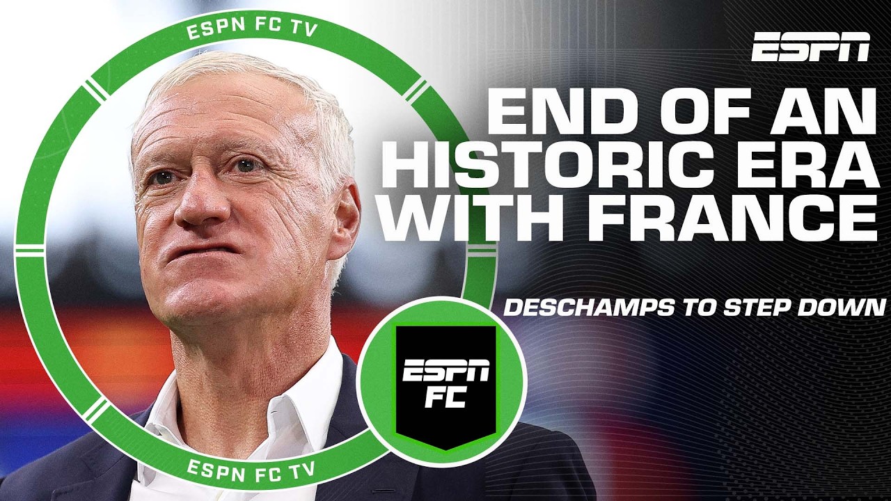 🚨 Didier Deschamps to step down as France manager after 14 years 🚨 | ESPN FC