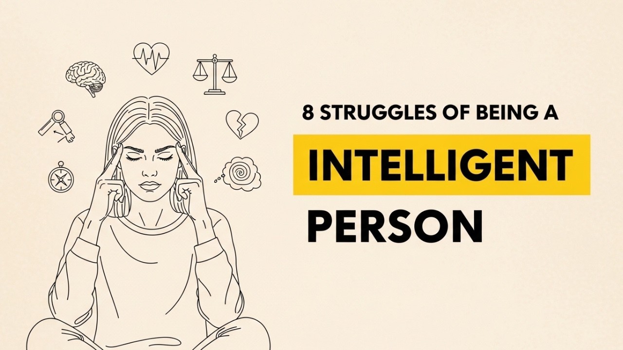 8 Struggles of Being a Highly Intelligent Person (Psychology Explains)