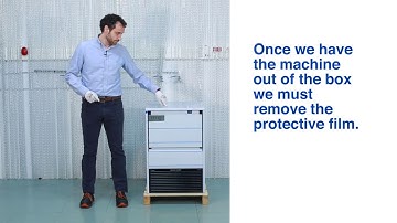 NG ice machine installation - ITV Ice Makers