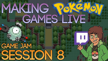 Making Pokemon Games Live (Game Jam Session 8)