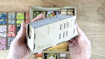 Unboxing Everdell All In Board Game Insert Organizer - The Dicetroyers