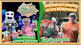 Halloween Tent Camping at Disney's Fort Wilderness Resort!  Disney World 2023