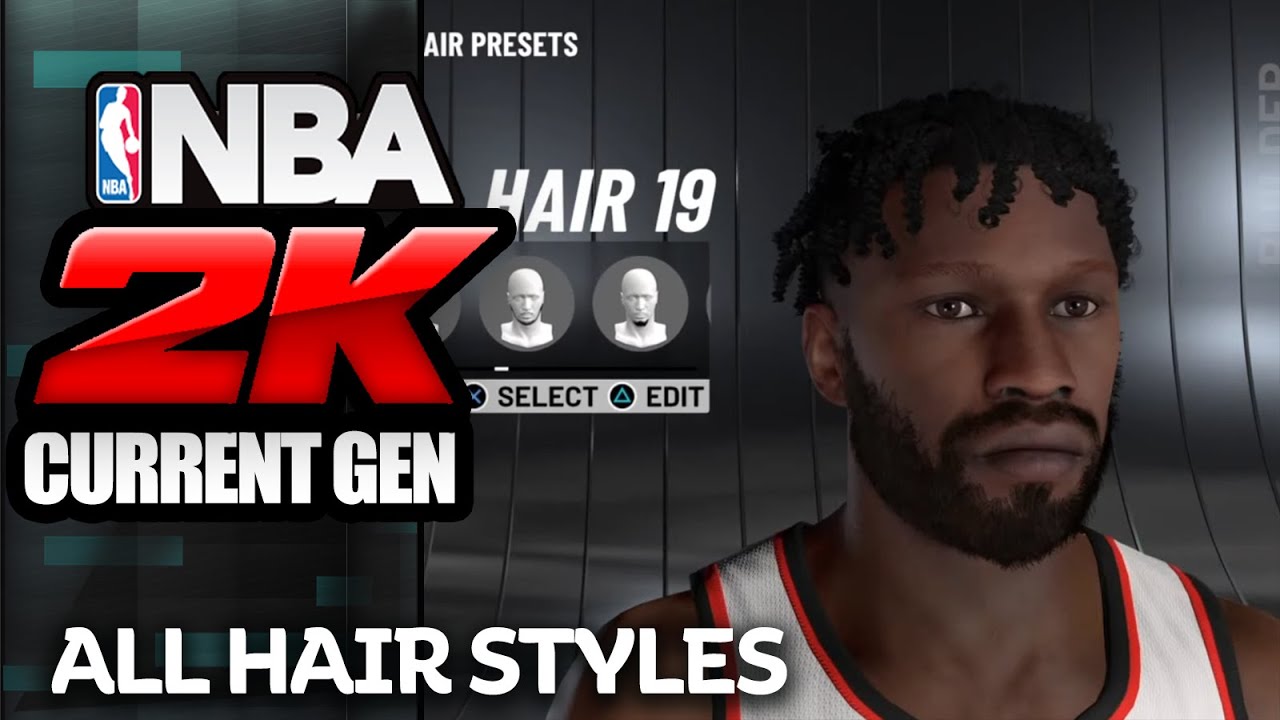 NBA 2K22 Current Gen Hairstyles and Facial Hair (PC, PS4, Xbox one, and  Switch) - thptnganamst.edu.vn