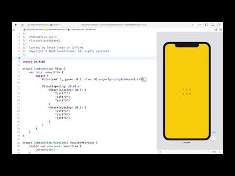 SwiftUI Adding Gradient Colour - YouTube