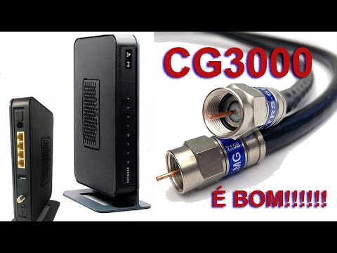 CG3000- Novo Modem de Internet a Cabo Coaxial  / É Bom?!?!?