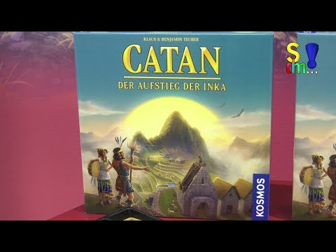 Kurzerklärung zu CATAN - DER AUFSTIEG DER INKA - Spielwarenmesse 2018