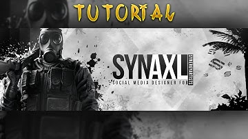 Rainbow Six Siege Twitter Header | Tutorial | Photoshop CC