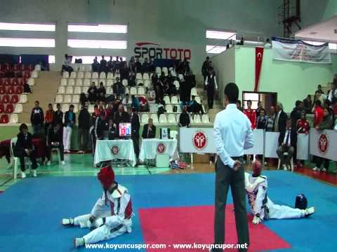 49kg Cilem Sagıroglu - Duygu Vatansever (2011 Klupler Türkiye TKD Şampiyonası)