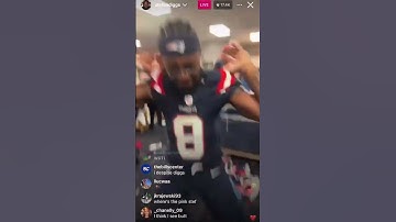 Stefon Diggs celebrate Like He Won A Super Bowl 👀🤣  #stefondiggs #bills #patriots #nbayoungboy