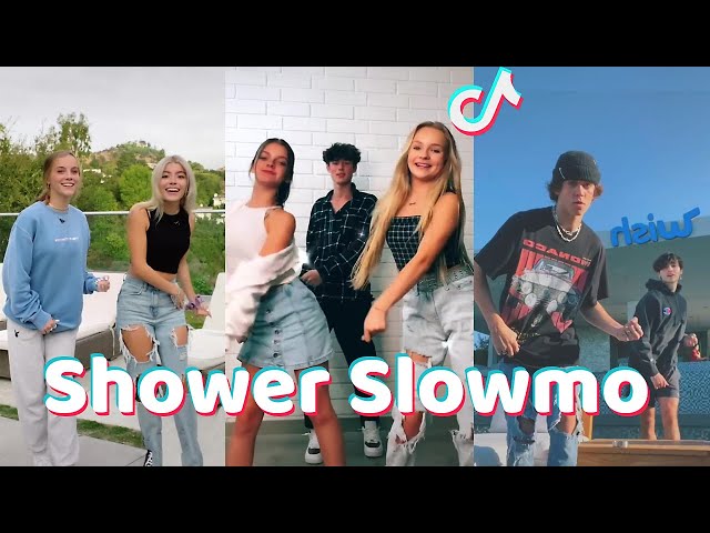 Shower Slowmo TikTok Dance Challenge Compilation class=