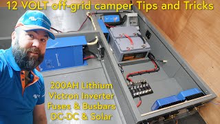 How to Design and Build a Victron 12volt Off-grid Camper Setup