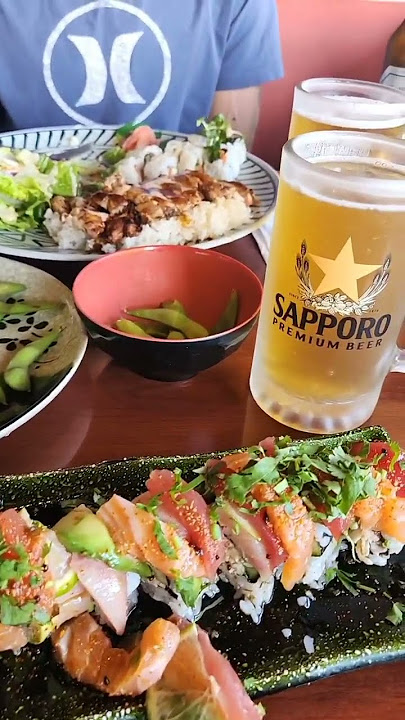 #sushi #sapporo @tericafe Oceanside CA #tericafe Delicious food if u are ever in southern Cal.🔥🔥💯