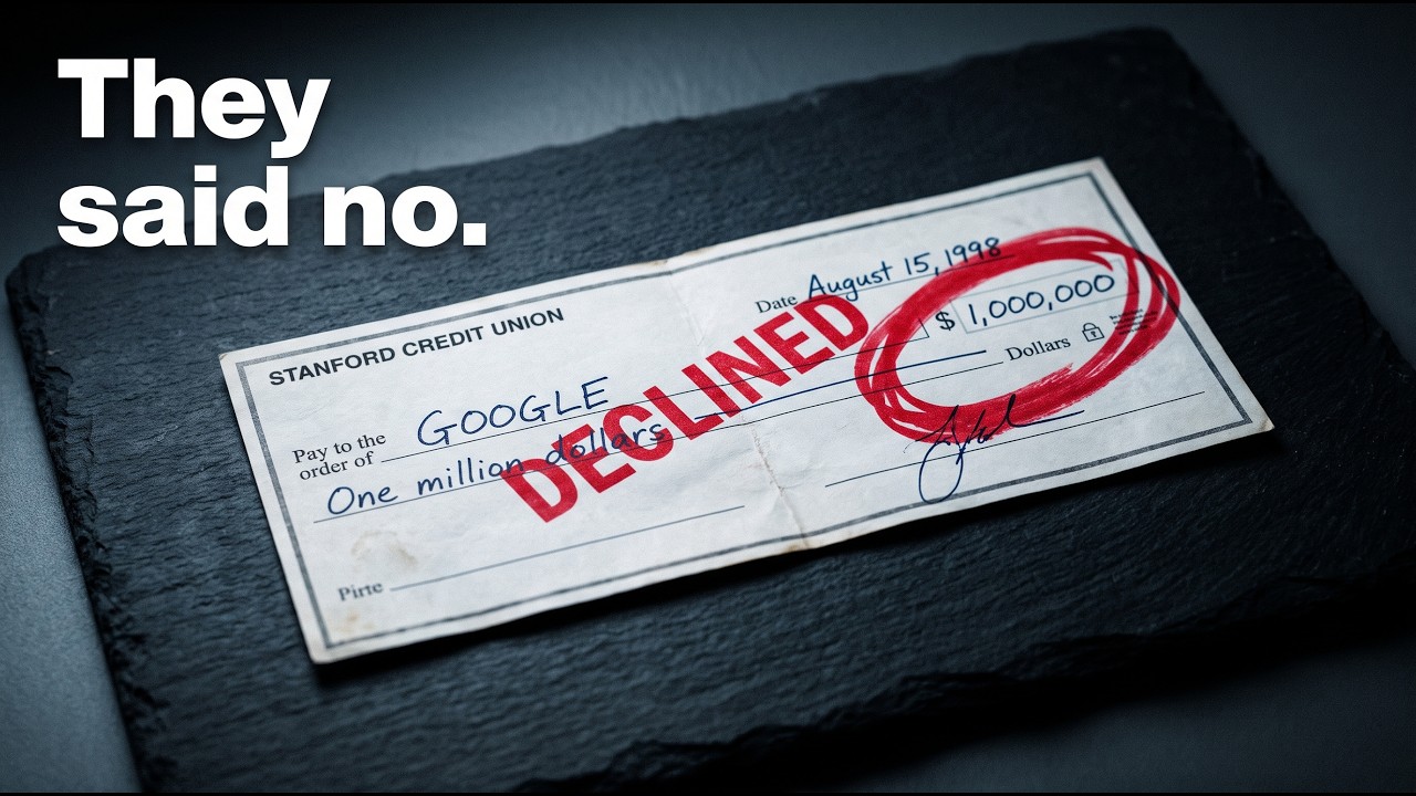 Video thumbnail: How $1 Million Could Have Bought Google in 1998