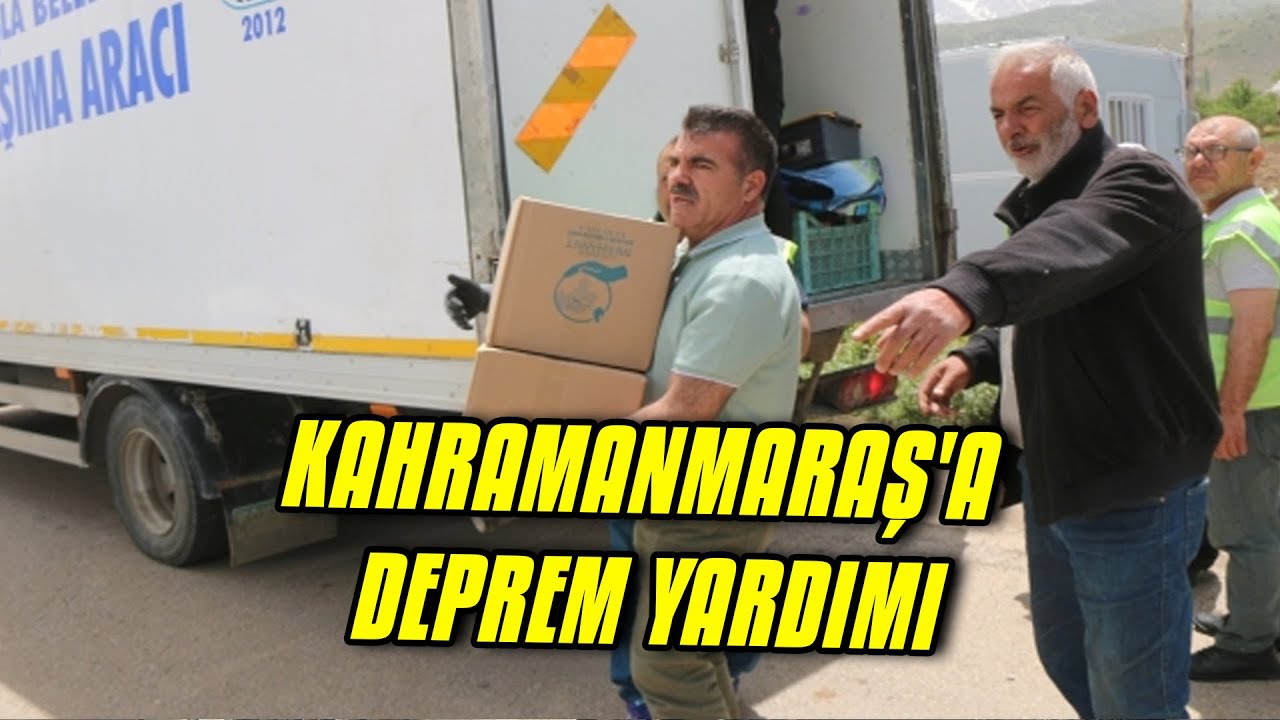 Göksun İlçesi Ericek Köyündeki Afetzedelere Dağıtıldı