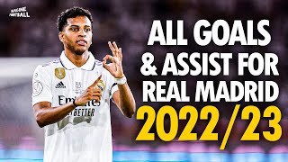 Rodrygo Goes ► All Goals and Assists for Real Madrid ● 2022/2023 | HD