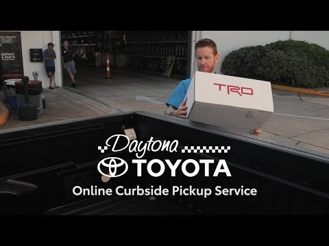 Online Curbside Pickup Service | Daytona Toyota