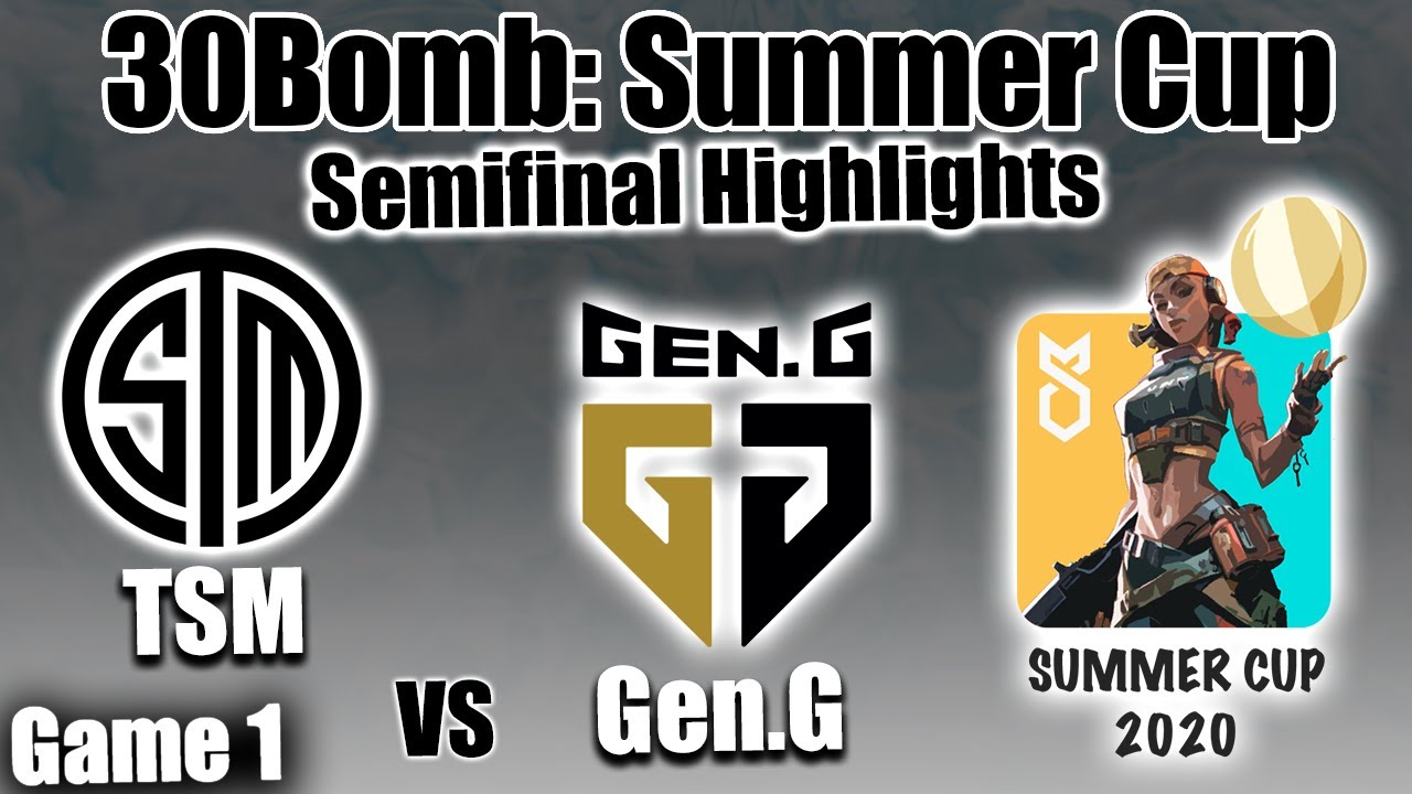 TSM vs Gen.G Game 1 HIGHLIGHTS - Semifinals | 30Bomb Summer Cup 2020