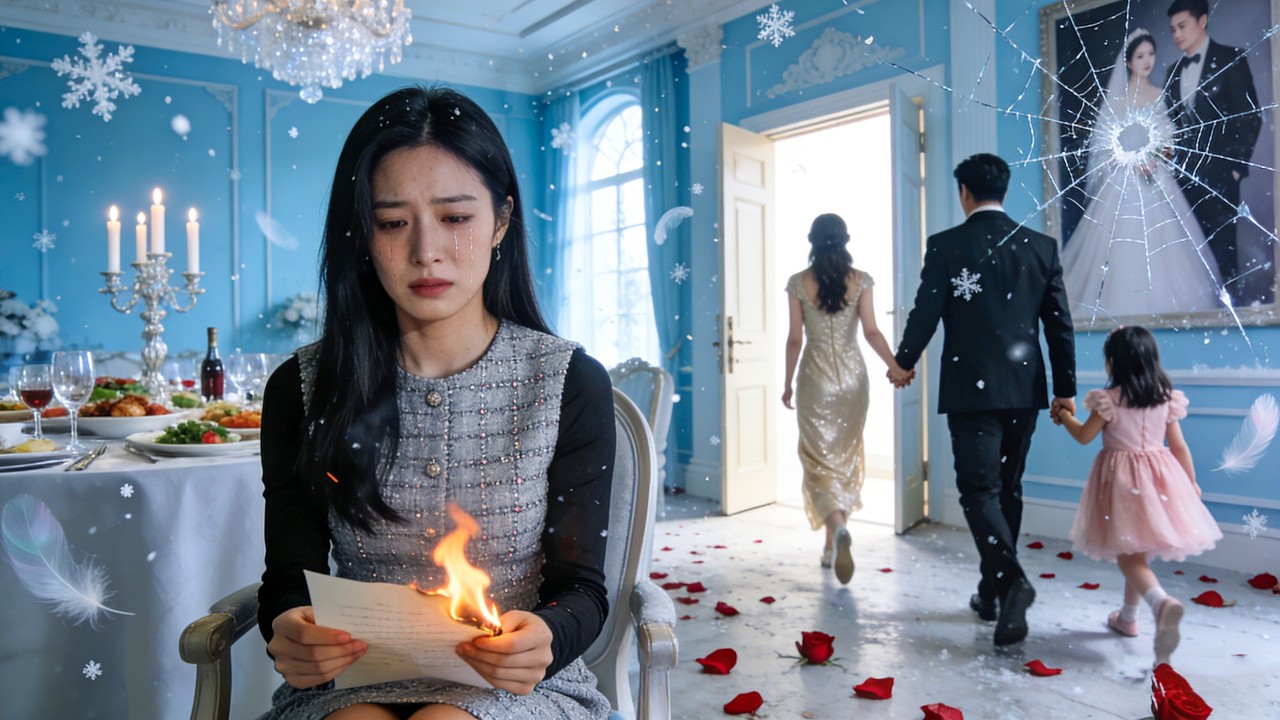 Party End, He Left With Mistress & Illegitimate Daughter. I Burned The Marriage Contract. He Regret.