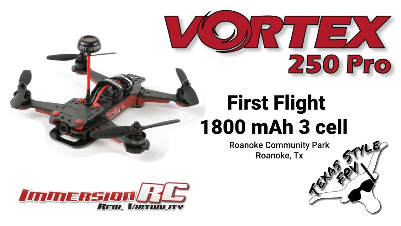 ImmersionRC Vortex 250 Pro - First Flight - YouTube