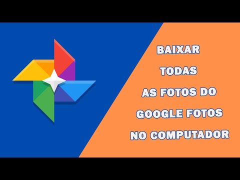 Baixar todas as fotos do Google fotos no computador