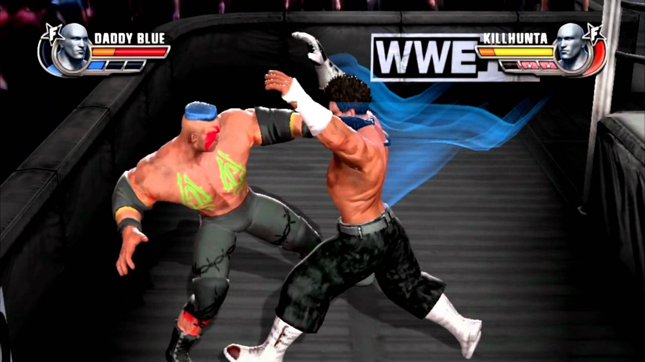 [HD] WWE All Stars Online - Killhunta vs. Daddy Blue [PS3]