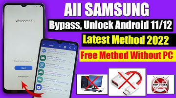 Samsung FRP Bypass 2022 All Android Version Latest Method 2022 Without Pc