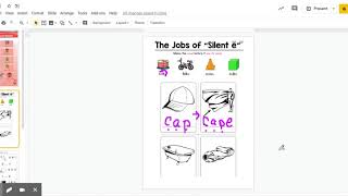 Silent E - Google Slides