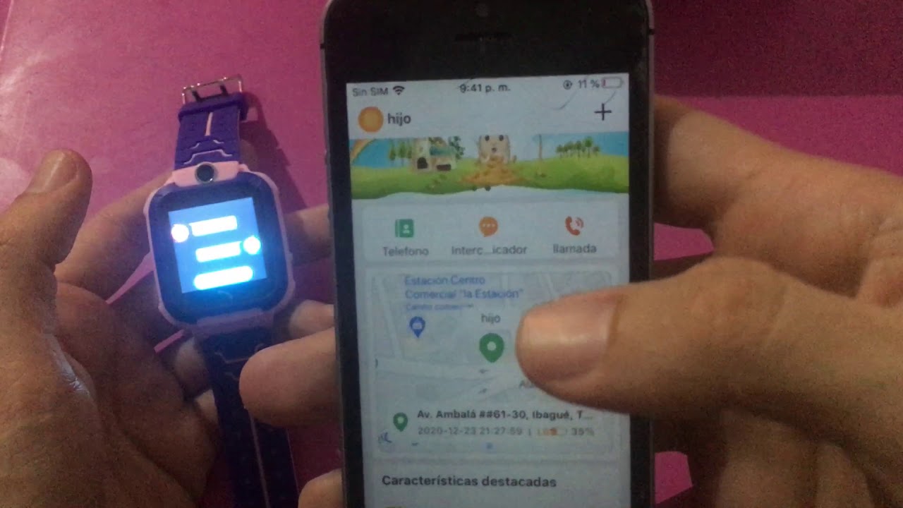 Reloj Inteligente para niños GPS Q12