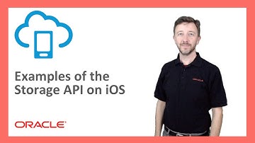 MCS: 29. Examples of the Storage API on iOS